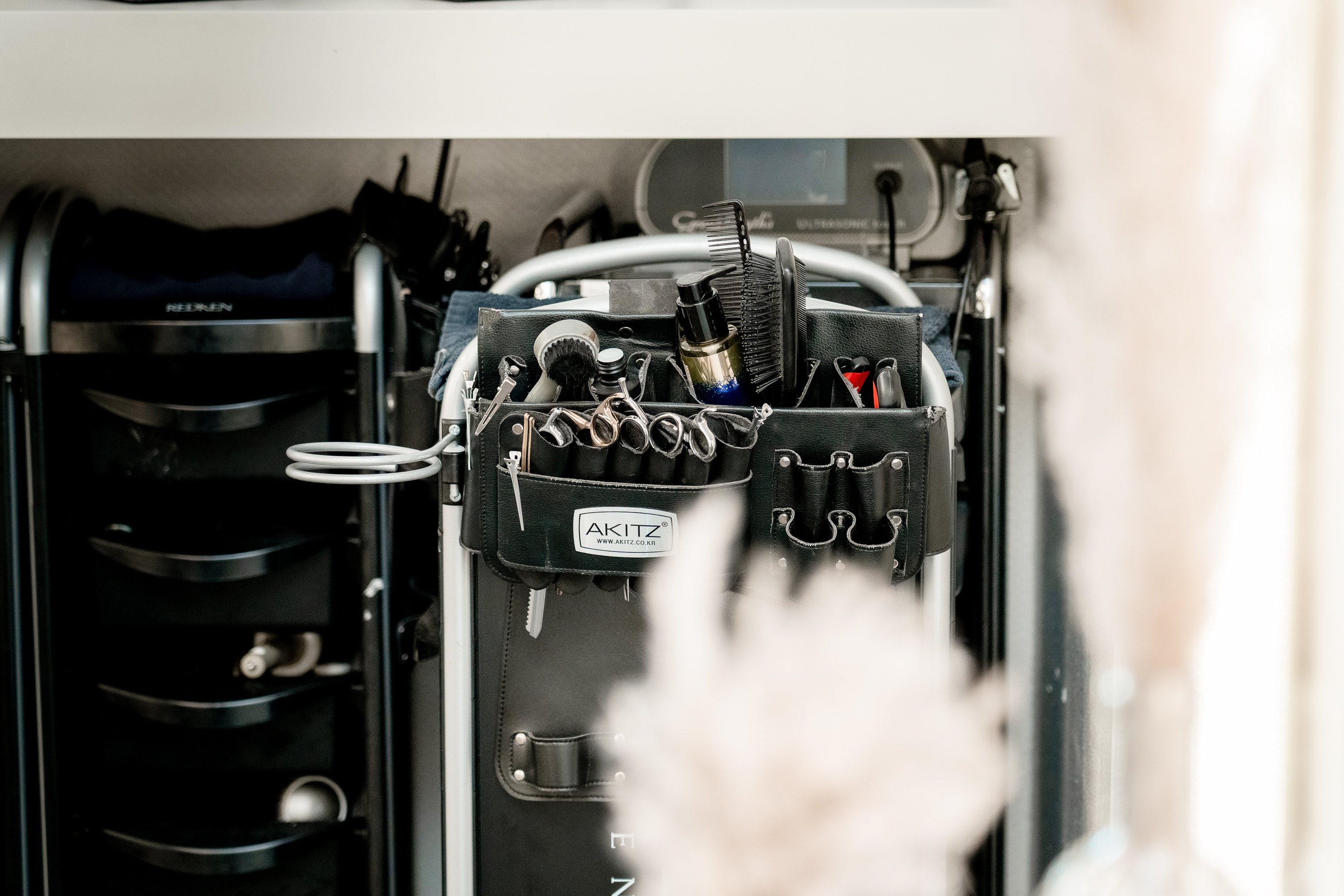 Professionelle Extensions-Bürste für Haarverlängerung